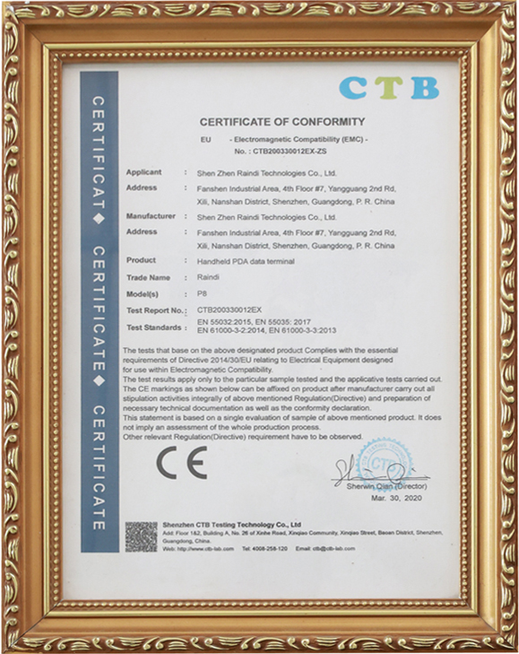 CE certification